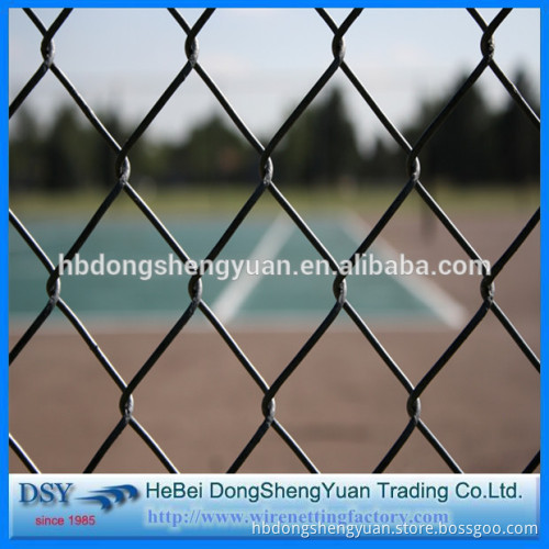 Trade assurance PVC coated chain link fencing in metal wire mesh